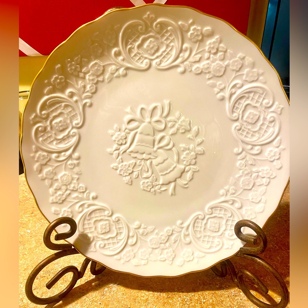 Lenox China Wedding Bells Decorative Plate